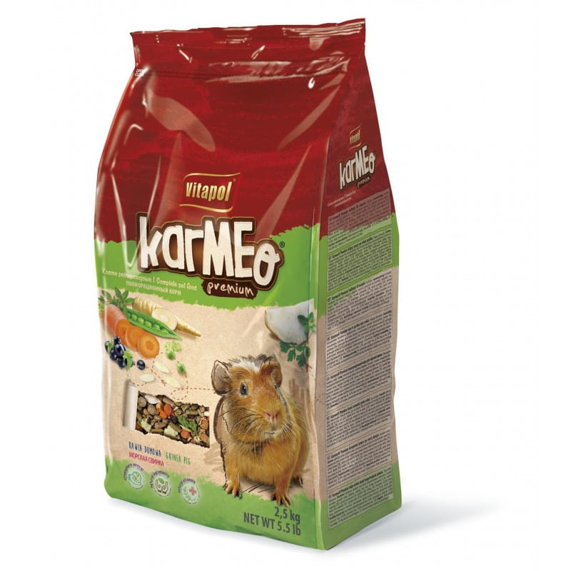 KARMA PREMIUM DLA KAWII ŚWINKI VITAPOL KARMEO 2,5kg.jpg